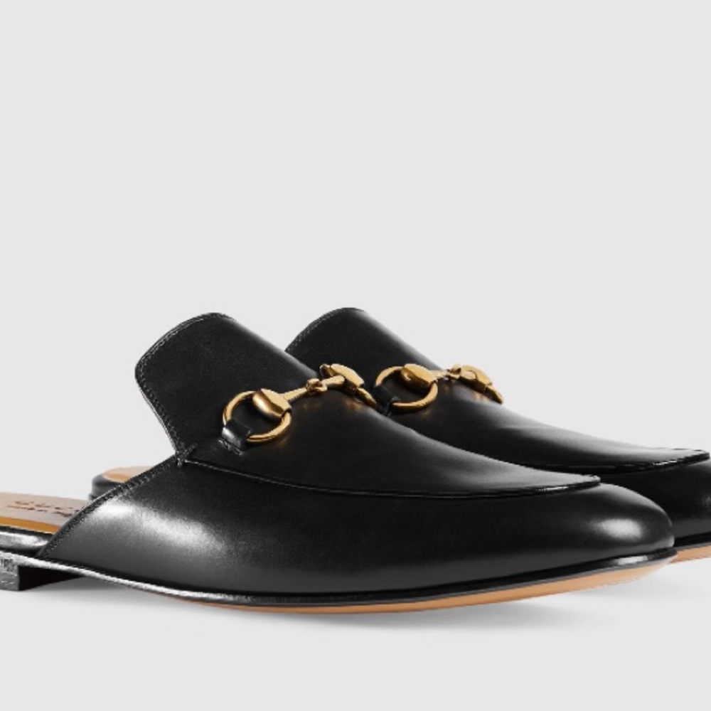 Black Gucci Slides